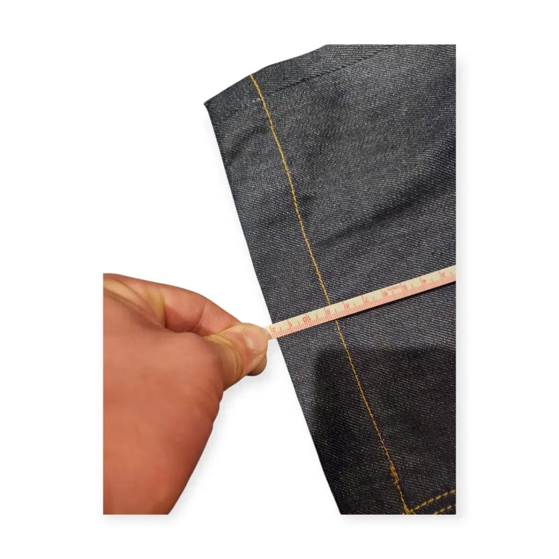 3size)아워포포켓츠 인디고 데님 팬츠 와이드팬츠 상품이미지3