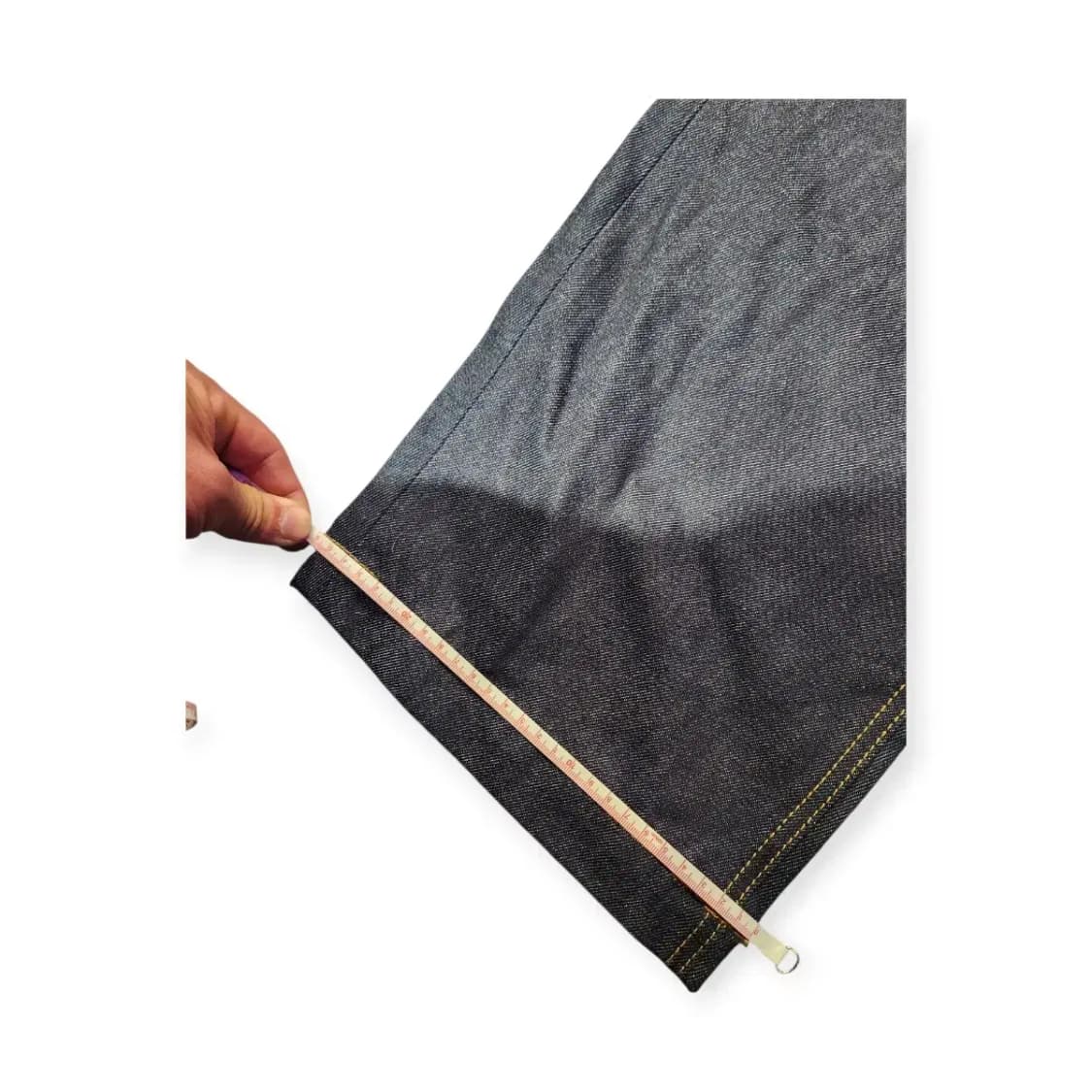 3size)아워포포켓츠 인디고 데님 팬츠 와이드팬츠 상품이미지4