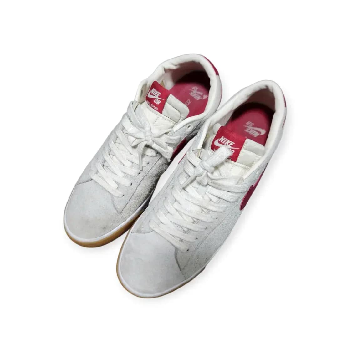 300)나이키 블레이저 스웨이드 레드 빈티지 스니커즈 상품이미지4