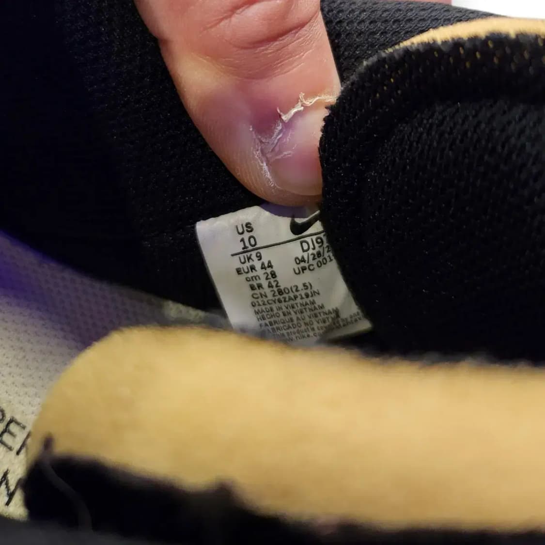 280)나이키 에어포스1 로우 익스페리멘탈 블랙 올리브 아우라 상품이미지7