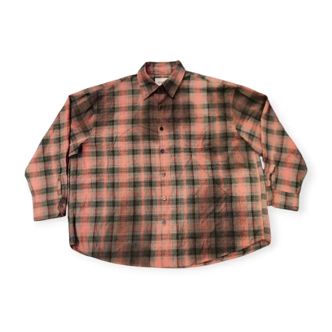 XL)세븐셀라 빈티지 체크셔츠 남방 와이셔츠 빈티지레드 상품이미지1