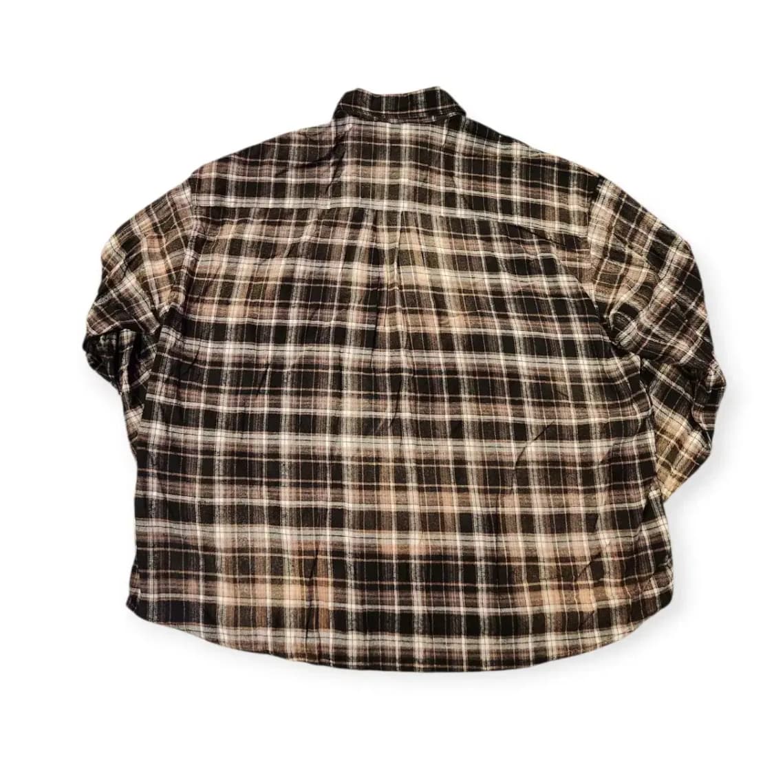 XL)세븐셀라 빈티지 체크셔츠 남방 와이셔츠 빈티지브라운 상품이미지2
