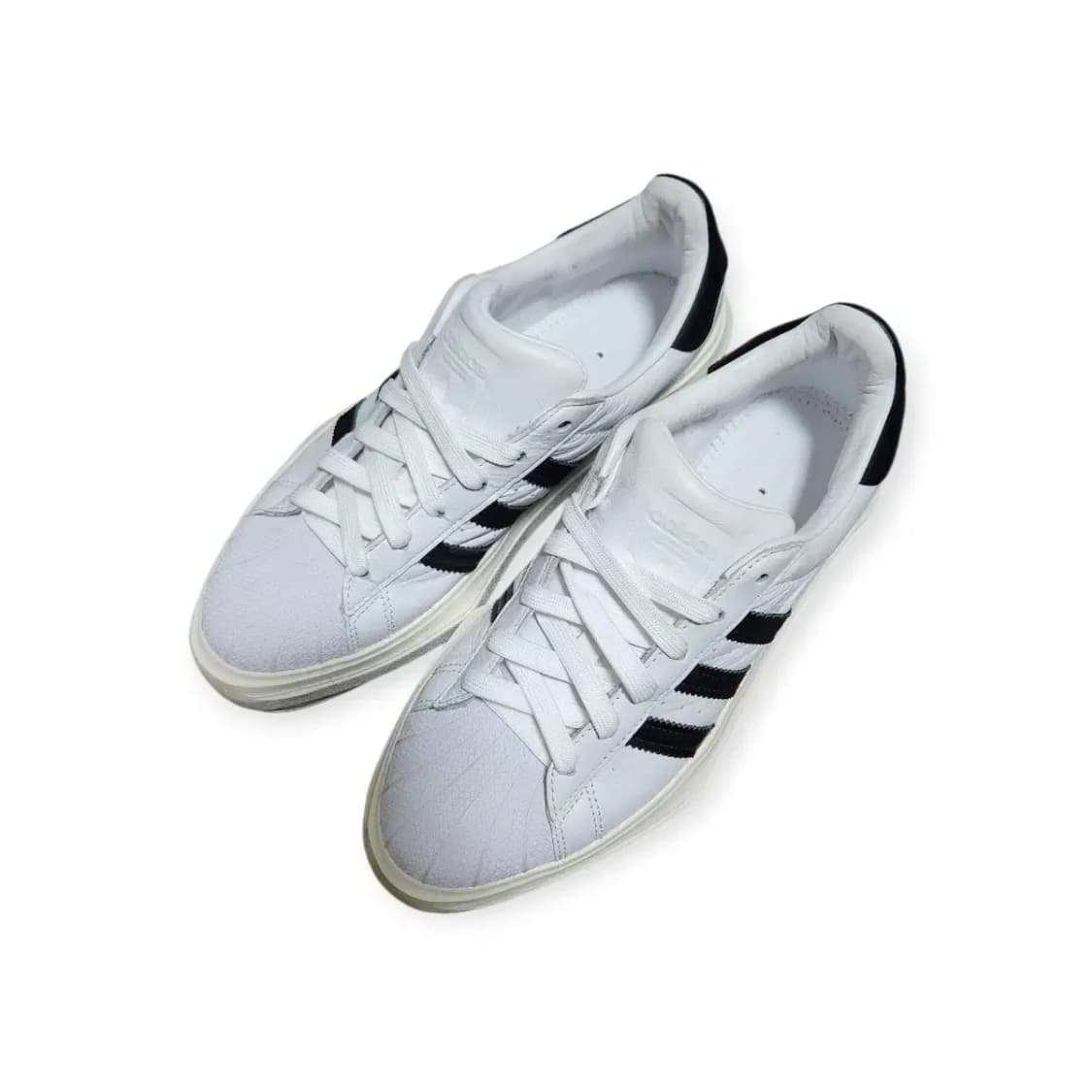 250)비욘세 아디다스 슈퍼스타 플랫폼 화이트 상품이미지3