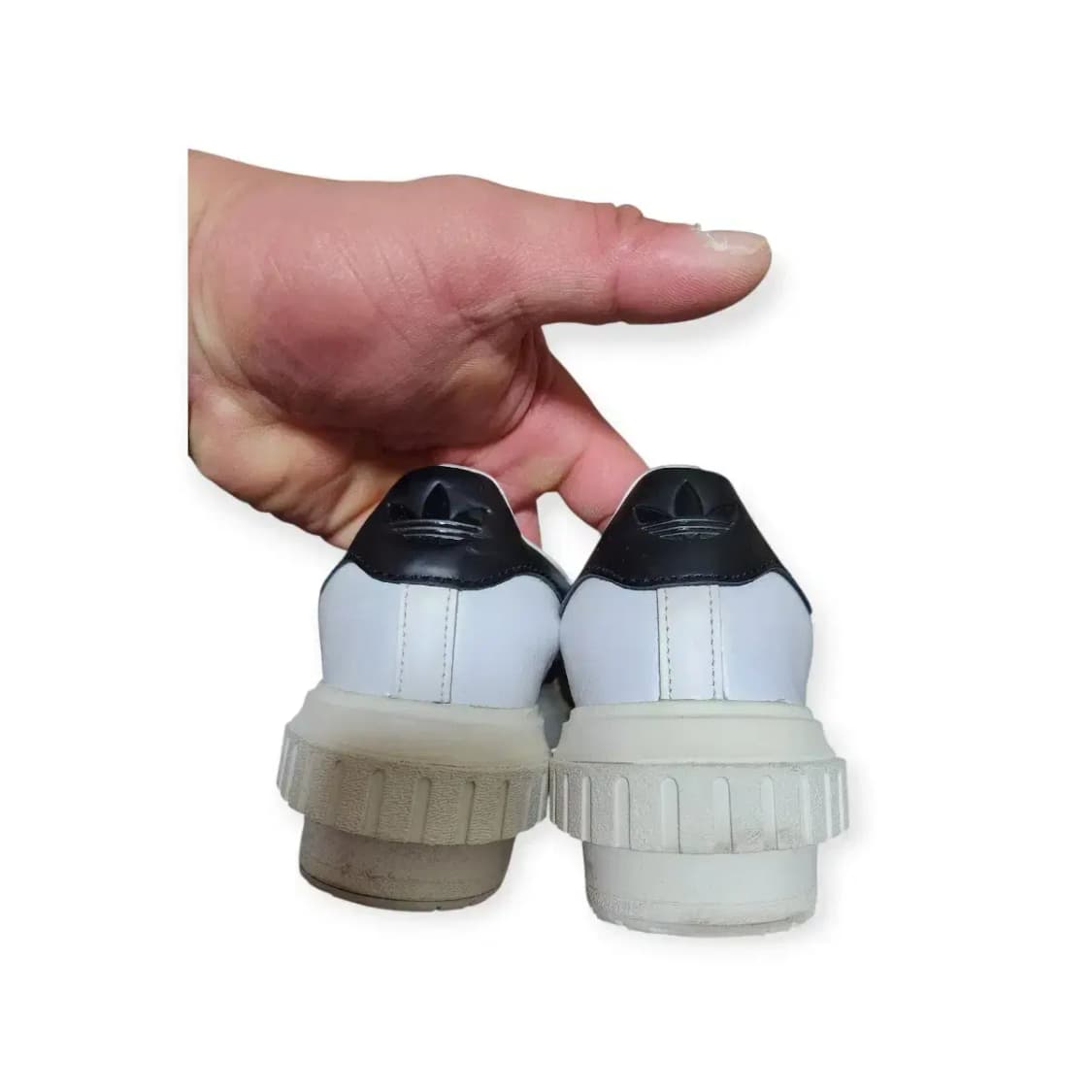 250)비욘세 아디다스 슈퍼스타 플랫폼 화이트 상품이미지6