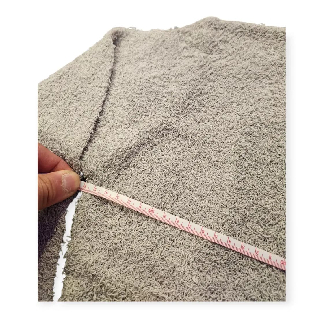 XL)MOOD 부클 헨리넥 하프넥 니트티셔츠 니트반집업 니트맨투맨 스웨터 상품이미지5