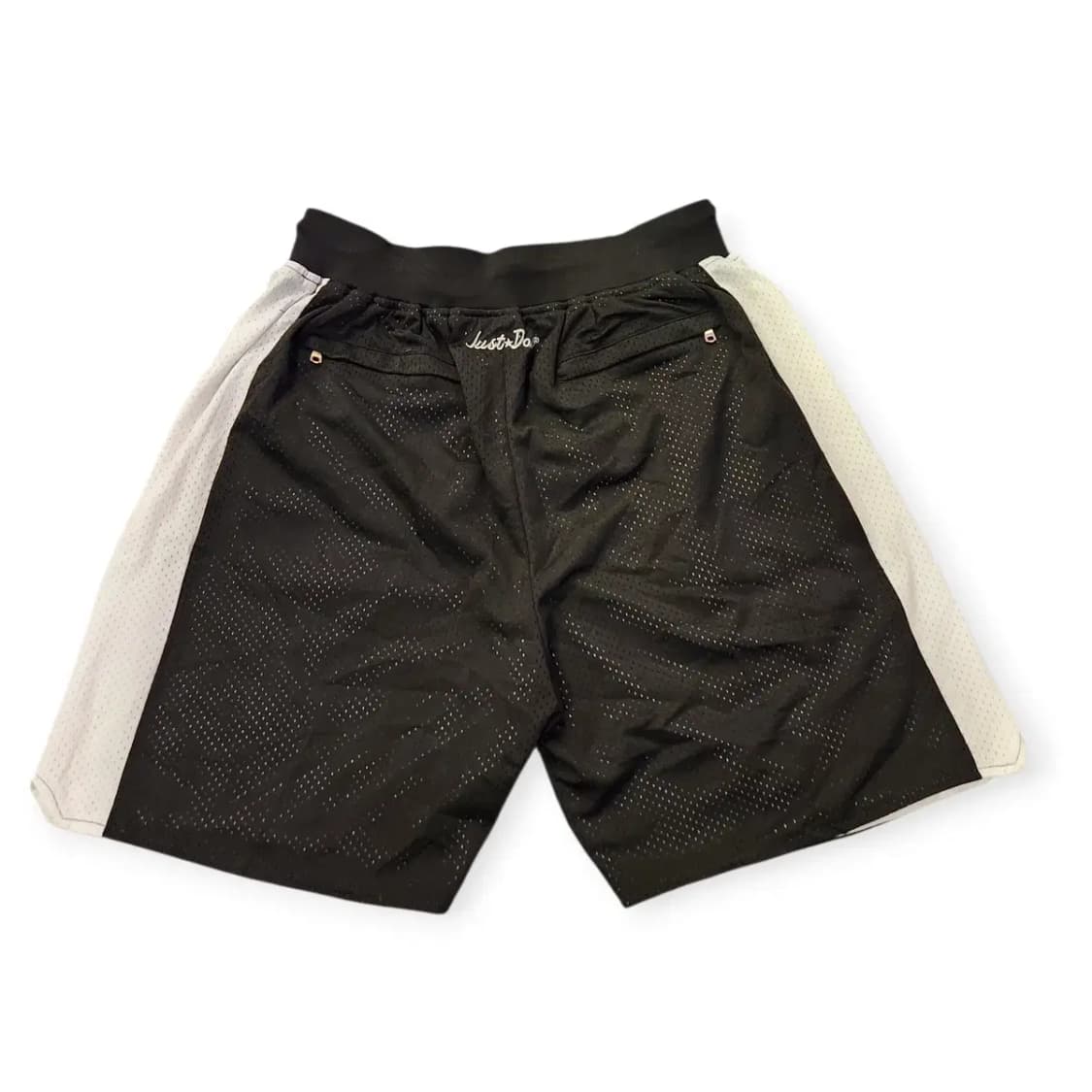 3XL)라스베이거스 레이더스 밴딩 무에타이 복서 팬츠 블랙&화이트 상품이미지2