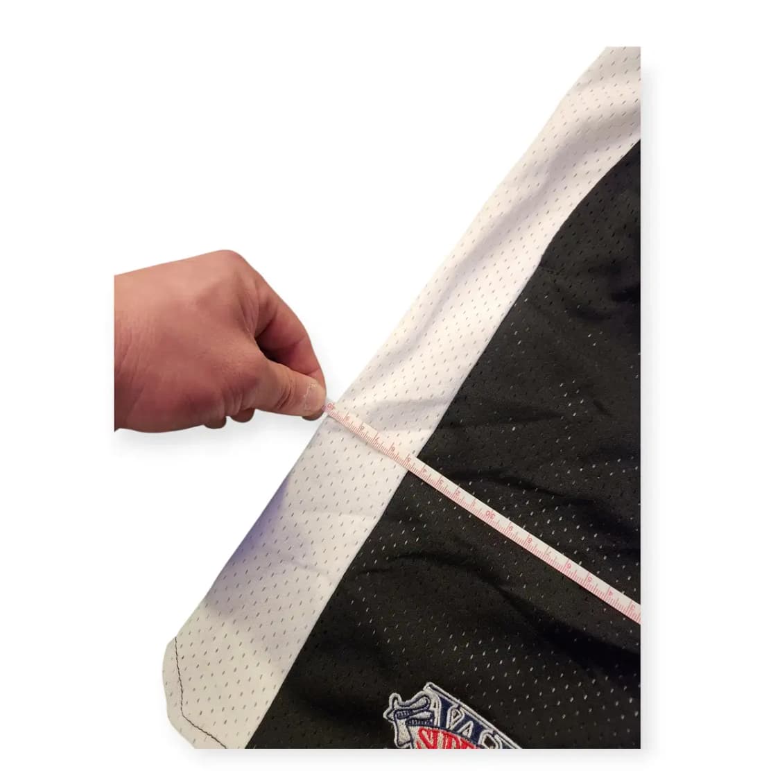 3XL)라스베이거스 레이더스 밴딩 무에타이 복서 팬츠 블랙&화이트 상품이미지6