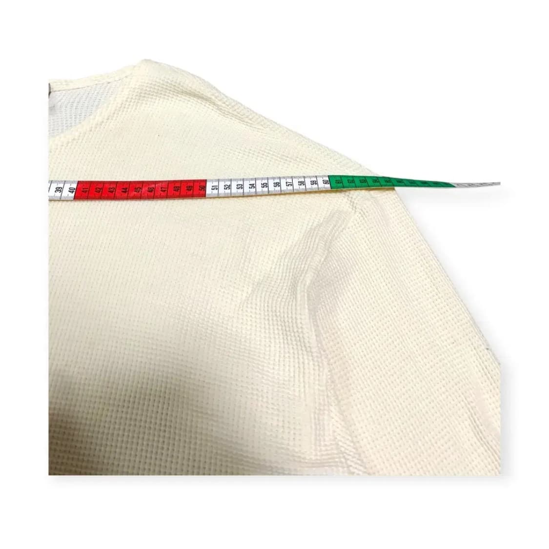 L)피어오브갓 에센셜 와플 긴팔 티셔츠 아이보리 컬러 롱슬리브 상품이미지3