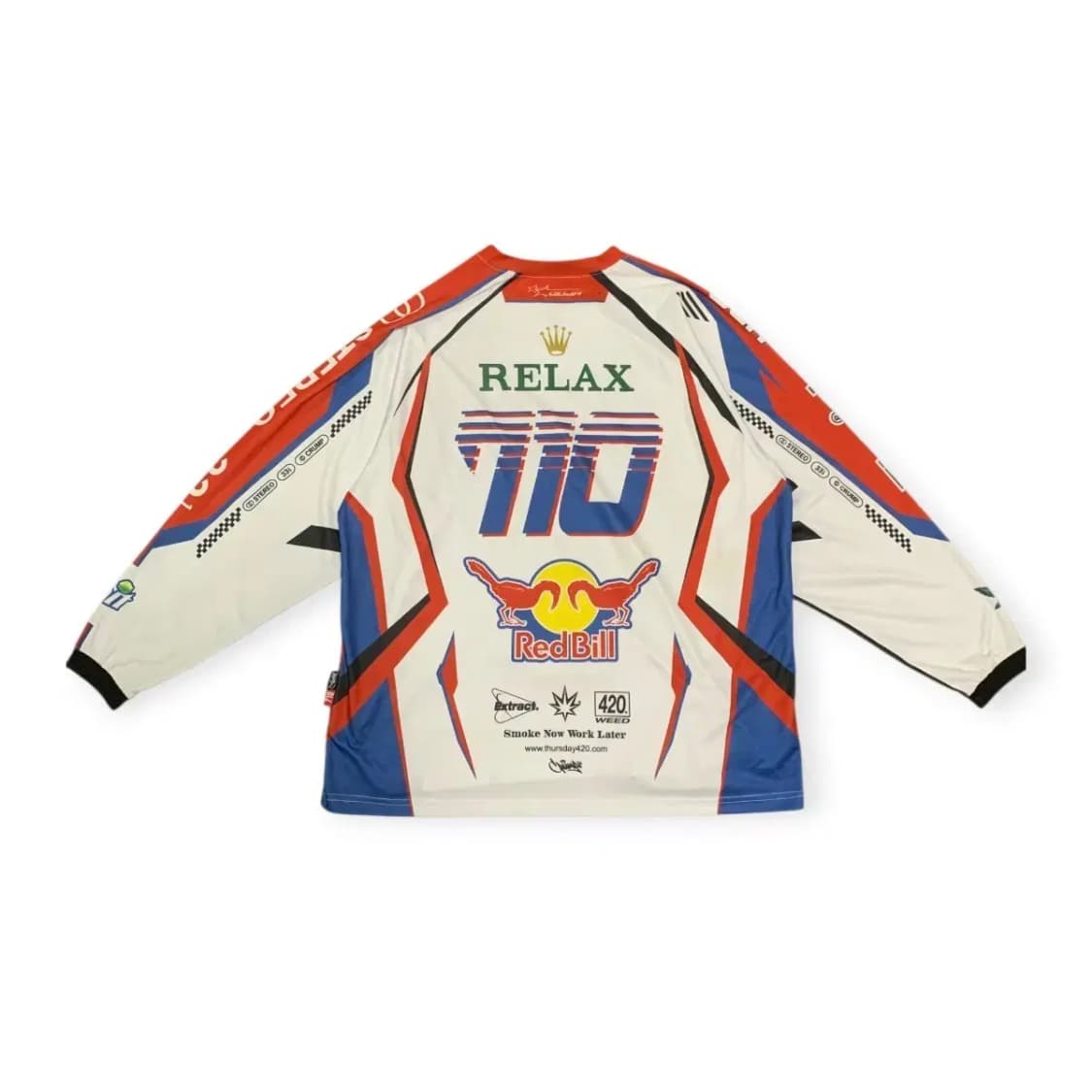 2size)크럼프 Red Bull 릴렉스 710 긴팔 티셔츠 레이싱티셔츠 상품이미지1