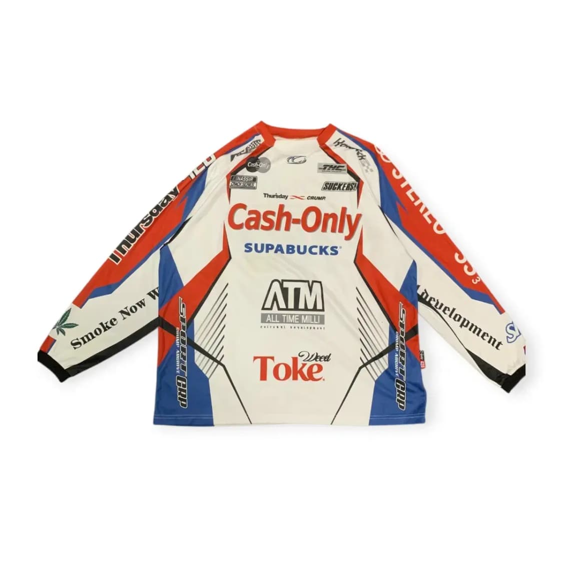 2size)크럼프 Red Bull 릴렉스 710 긴팔 티셔츠 레이싱티셔츠 상품이미지2