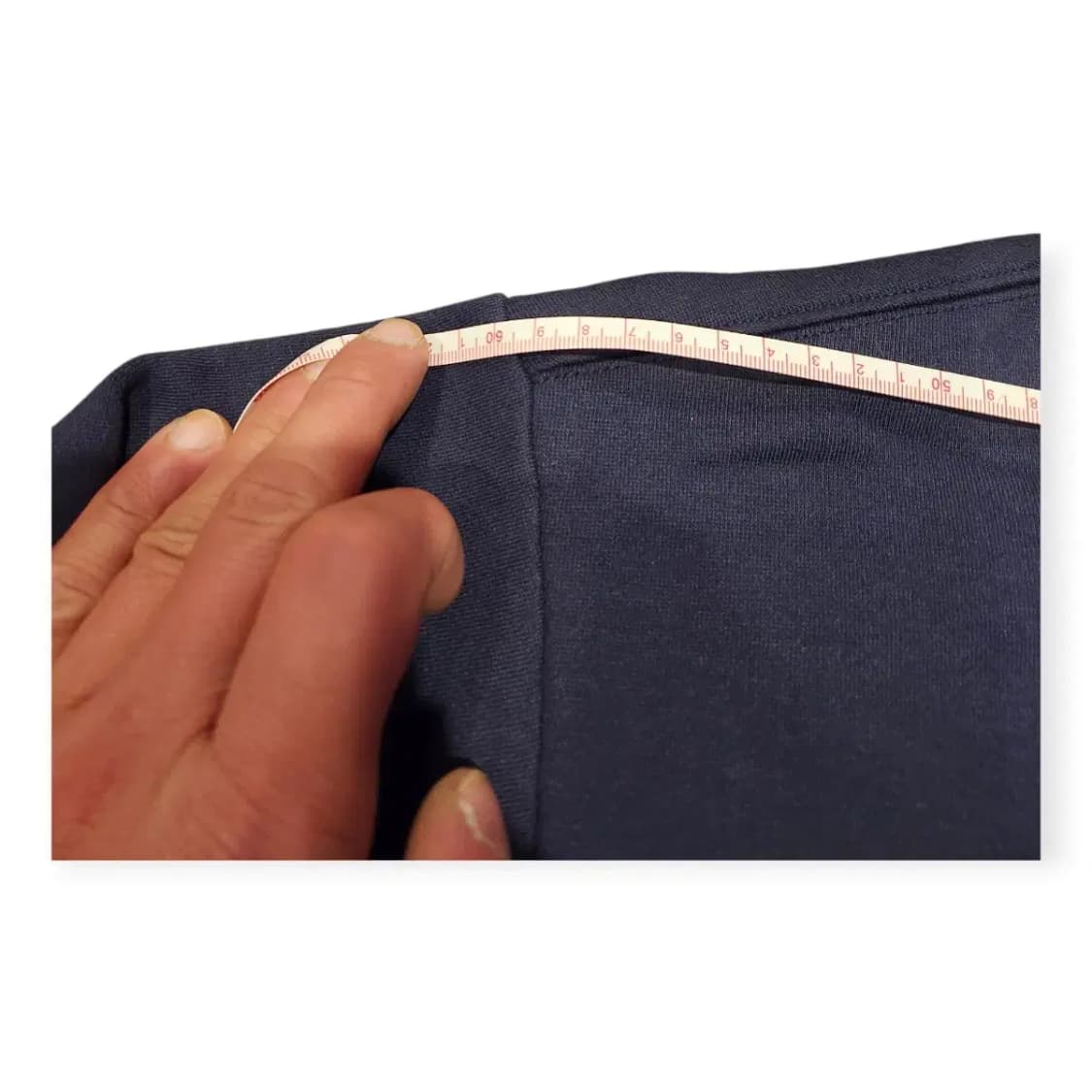 XL)마티 thematee 하트 와펜  자수 카라 맨투맨 네이비 상품이미지4