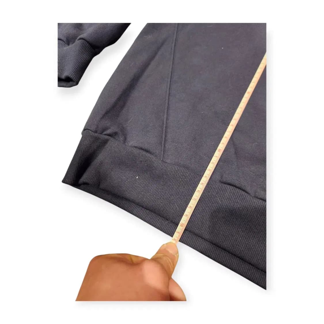 XL)마티 thematee 하트 와펜  자수 카라 맨투맨 네이비 상품이미지6