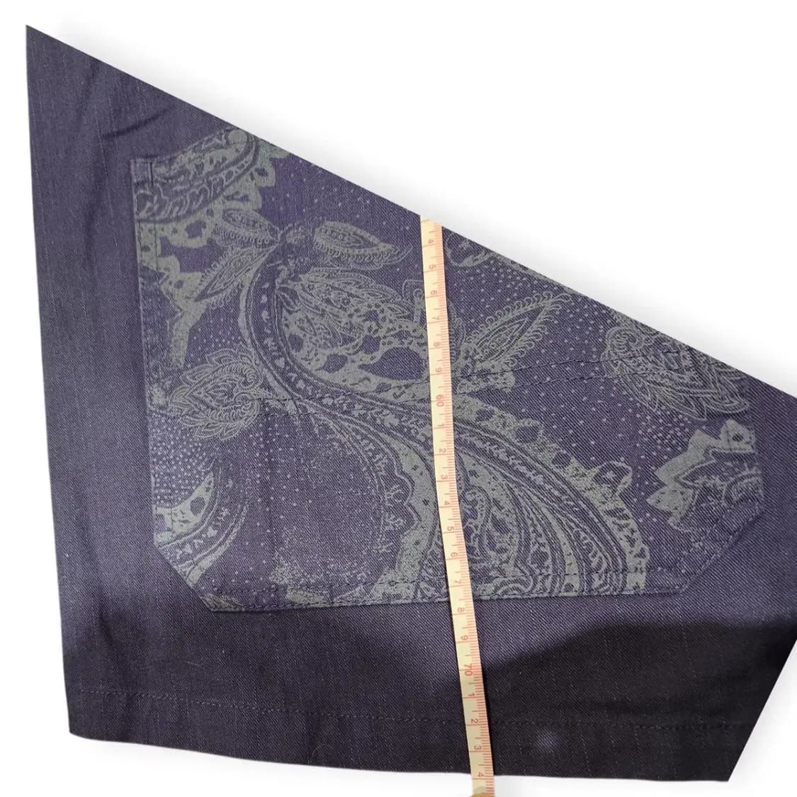 DWWT 아이돈워너워크투데이 페이즐리 포켓 네이비 셔츠 자켓 상품이미지4