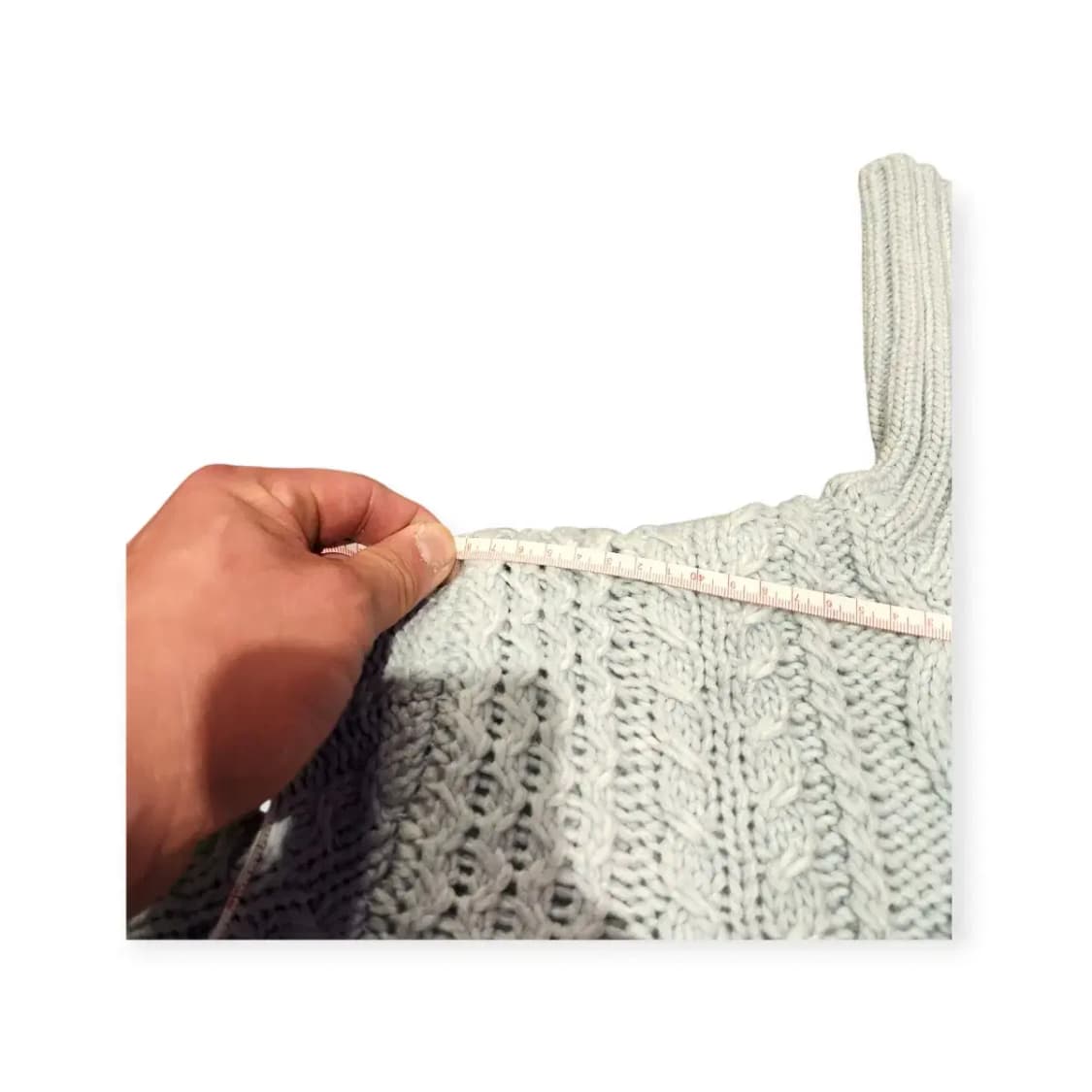 L)MOOD 민트 풀집업 꽈배기 니트 집업가디건  카라 가디건 상품이미지5