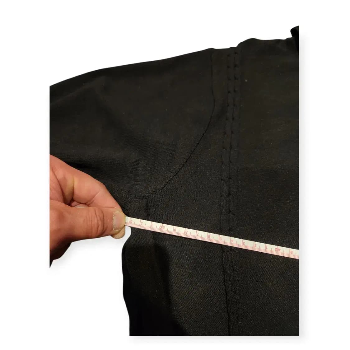 XL)mood 블랙 니트 반팔 폴로티 카라넥반팔티 상품이미지6