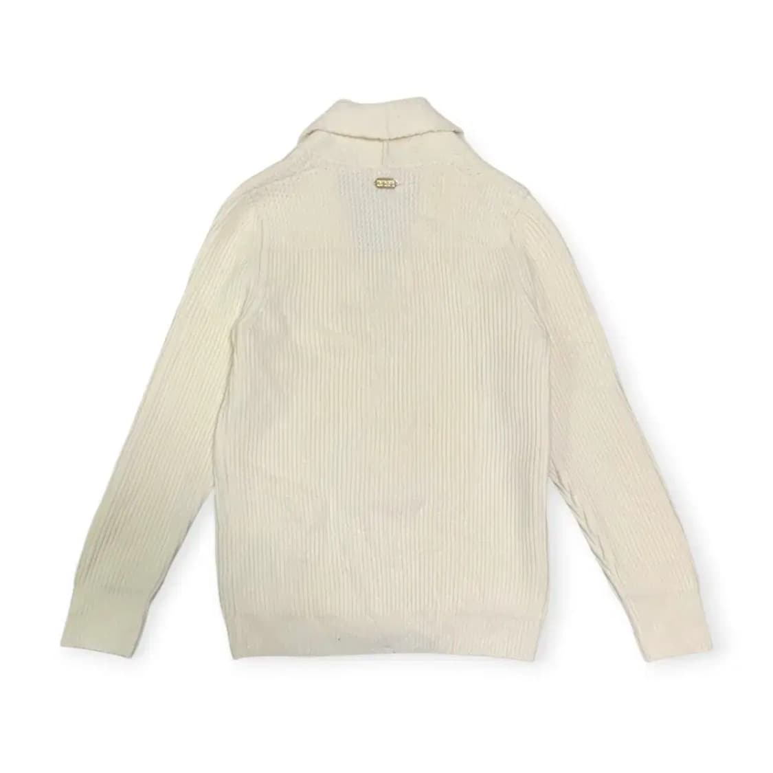 L)mood 숄카라가디건 숄칼라 가디건 아이보리 상품이미지2