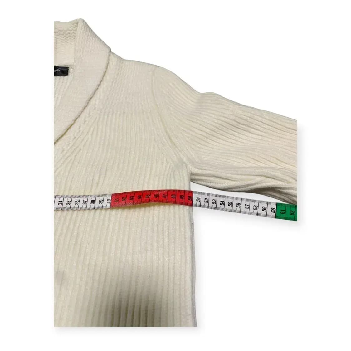 L)mood 숄카라가디건 숄칼라 가디건 아이보리 상품이미지3