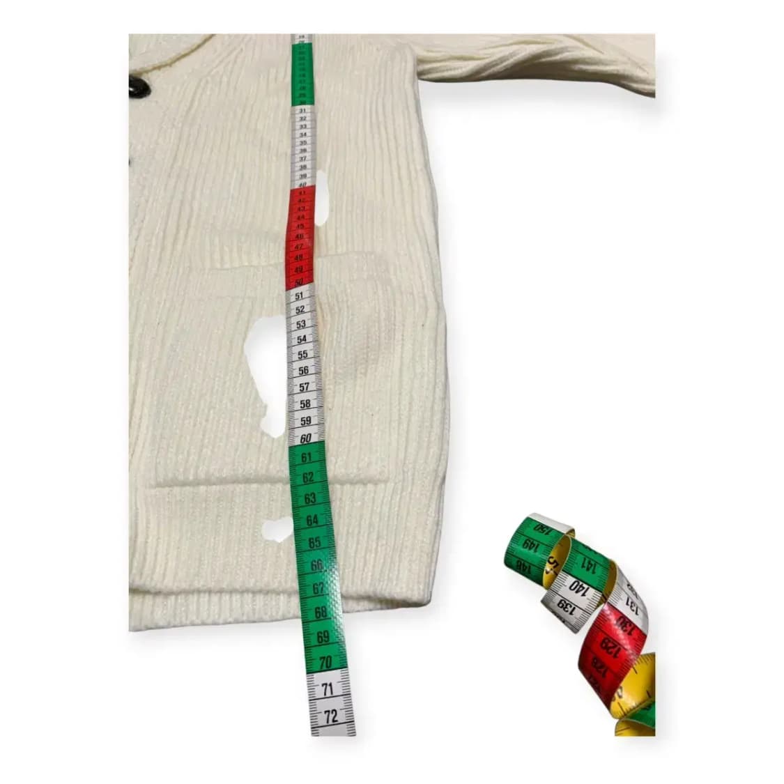 L)mood 숄카라가디건 숄칼라 가디건 아이보리 상품이미지5