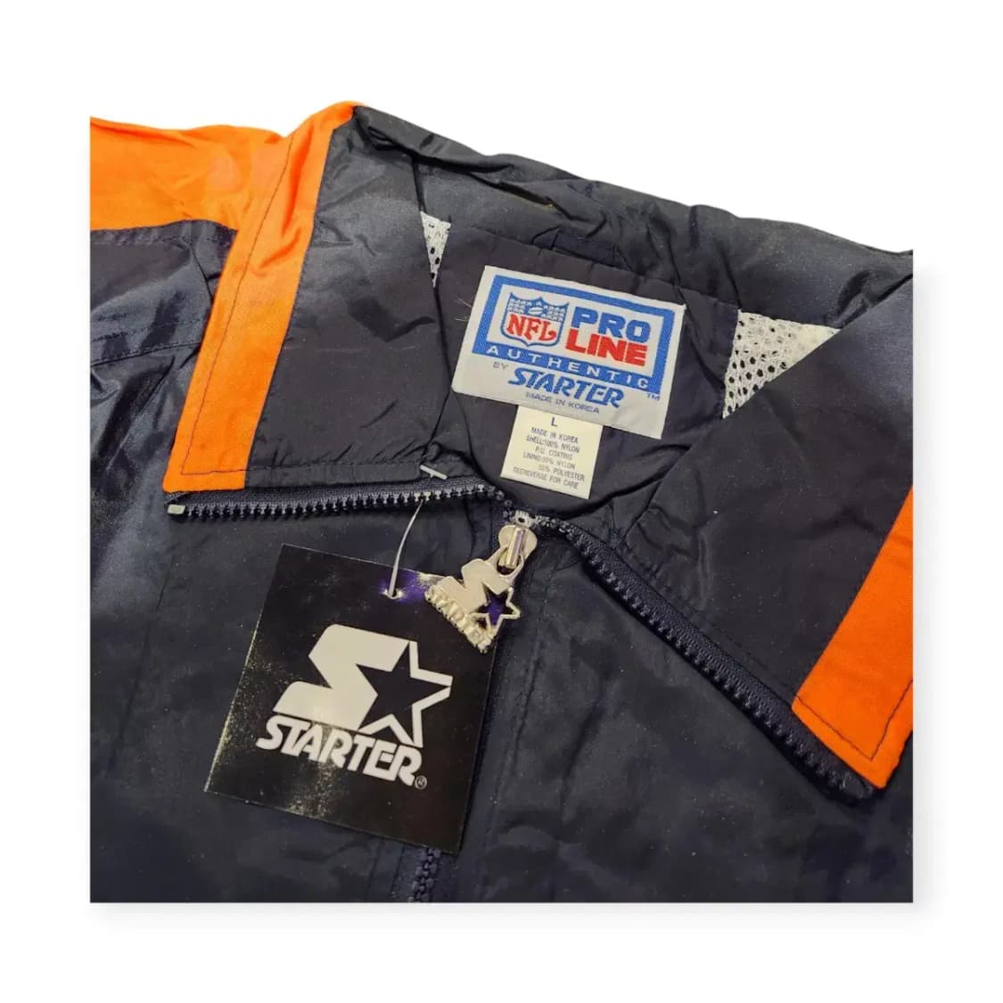 L)90s 스타터 Starter NFL 덴버 브론코스 윈드브레이커 셋업 상품이미지3