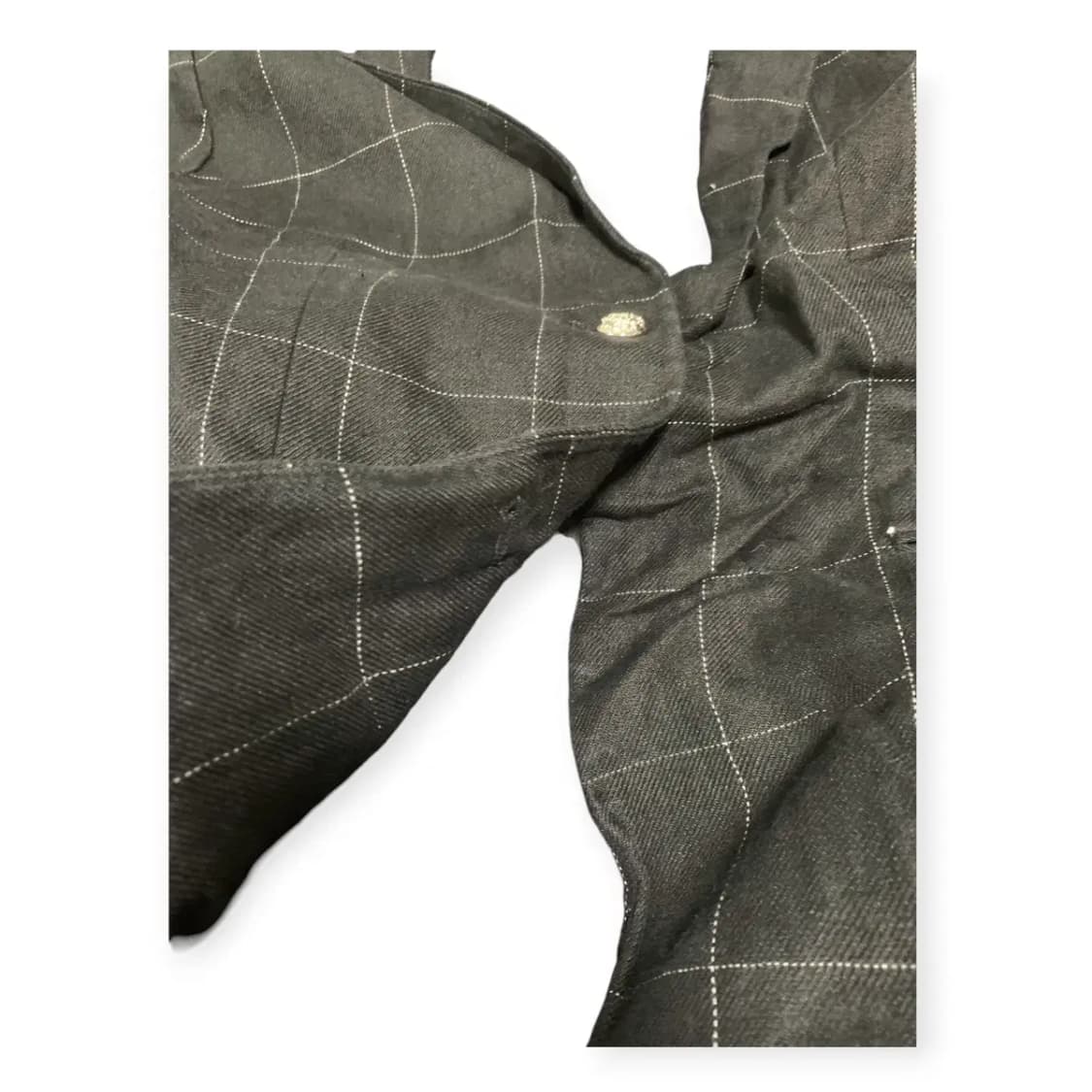 US14,77~88)로렌 랄프로렌 블랙/화이트 체크무늬 블레이저 상품이미지4