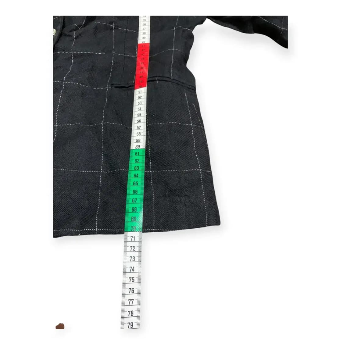 US14,77~88)로렌 랄프로렌 블랙/화이트 체크무늬 블레이저 상품이미지7