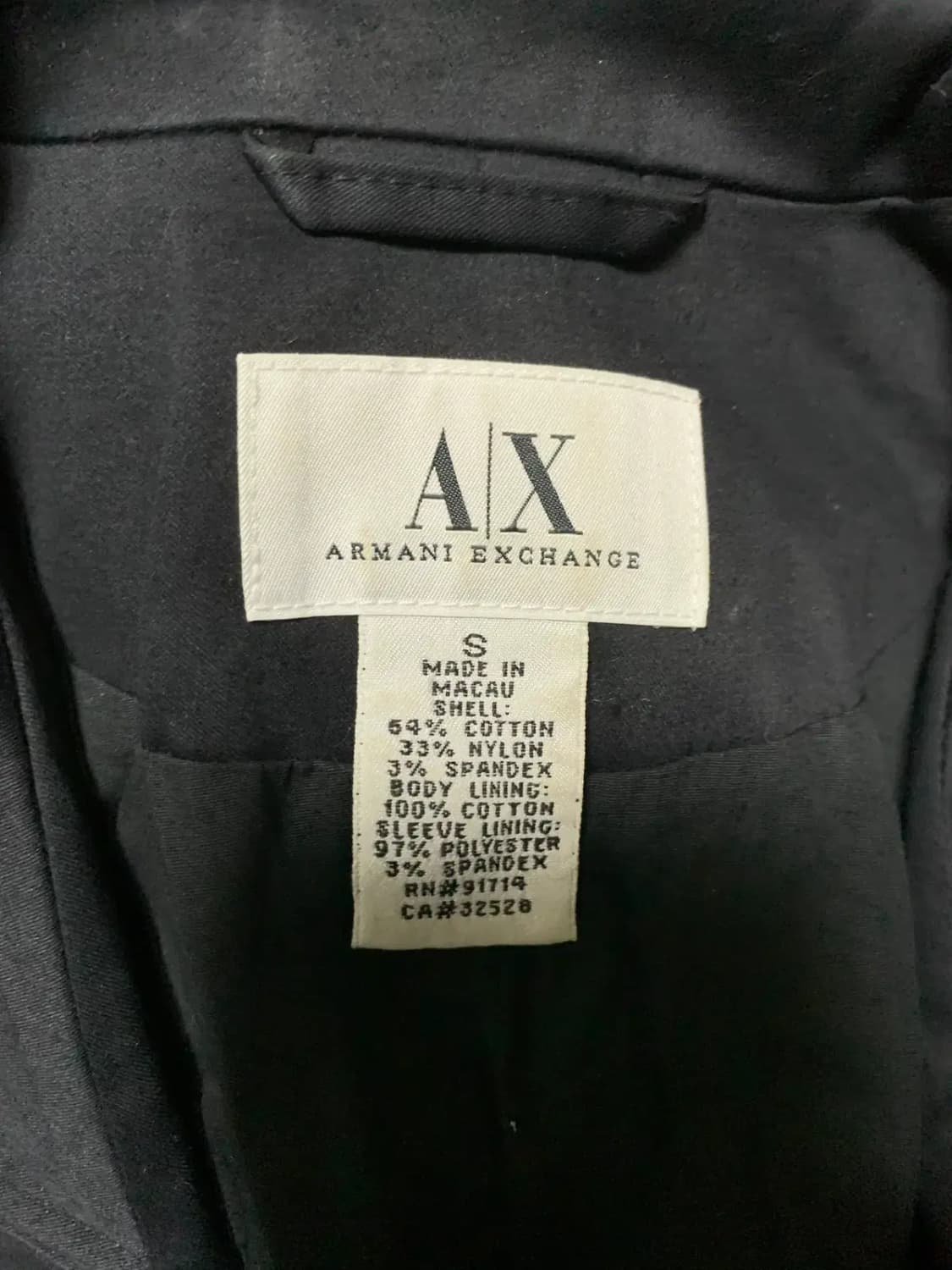 S)알마니 익스체인지 AX 여성 블랙 블레이저 자켓 캐주얼자켓 오피스룩 상품이미지7