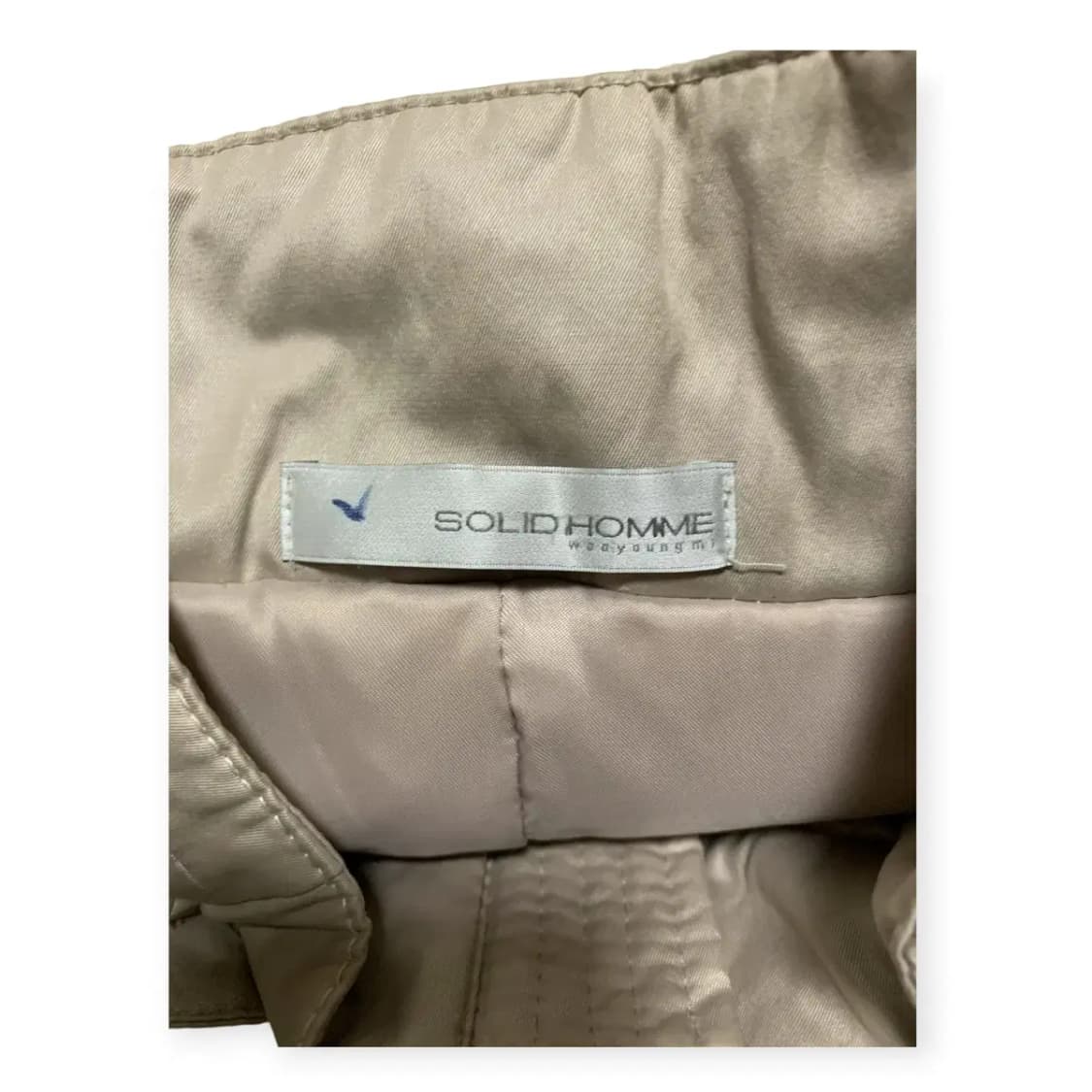 110)솔리드옴므 우영미 여성 아이보리 패딩자켓 상품이미지3