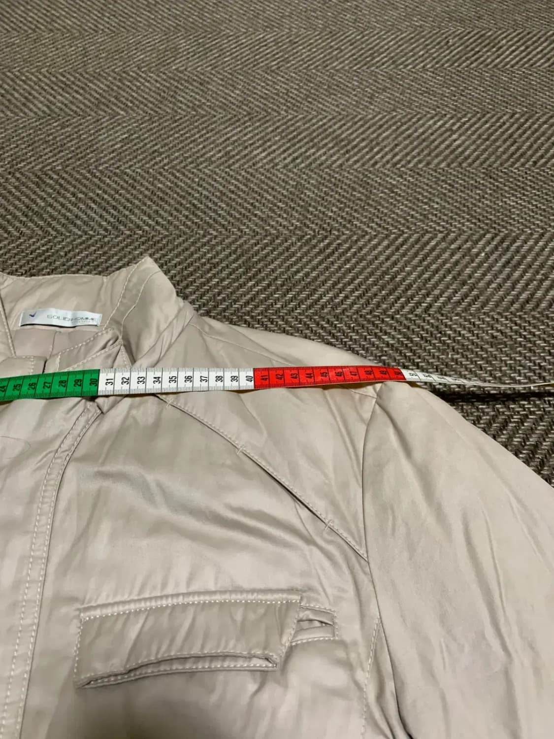 110)솔리드옴므 우영미 여성 아이보리 패딩자켓 상품이미지7