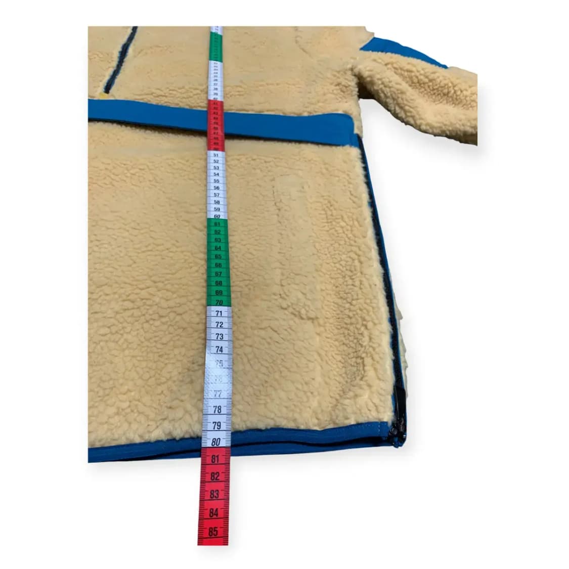 2XL)뮬라웨어 하이파일 풀오버 플리스 자켓 베이지 양털자켓 후리스자켓 상품이미지5