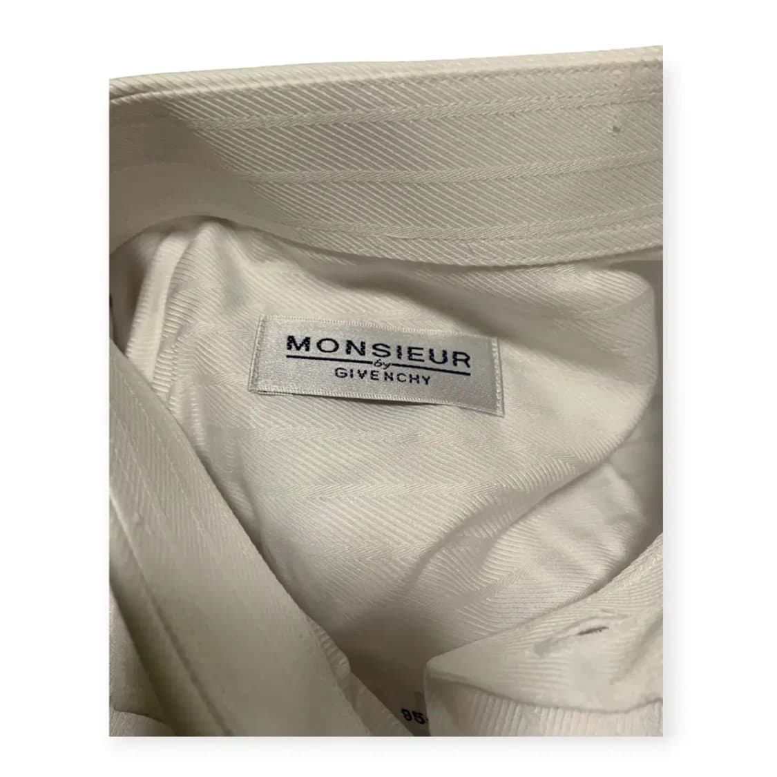 95,L)지방시 GIVENCHY 화이트 와이셔츠 택O 흰색셔츠 명품셔츠 상품이미지2