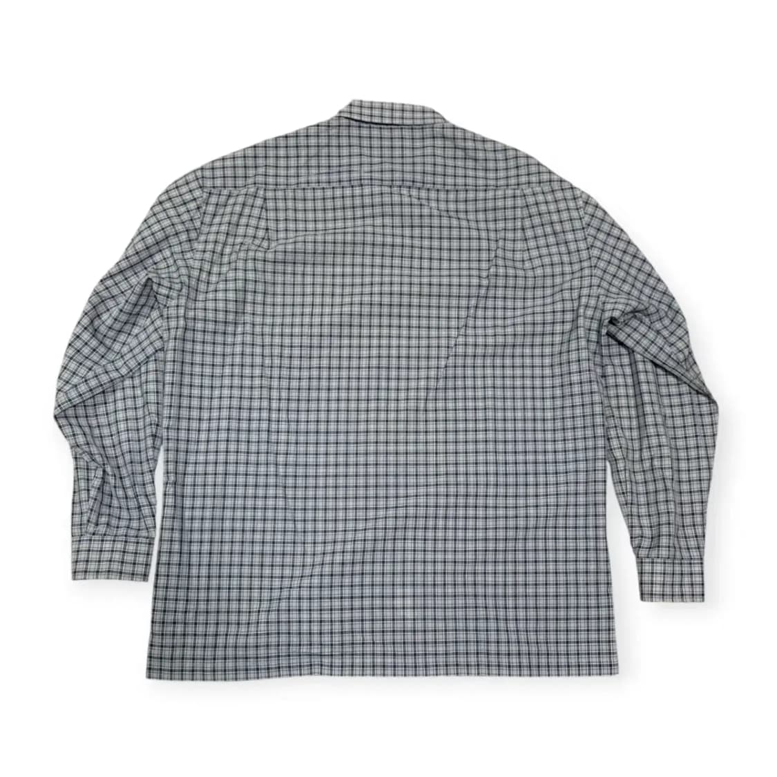 110)YSL 입생로랑 블루 체크셔츠 생로랑셔츠 입생로랑110 와이셔츠 상품이미지2