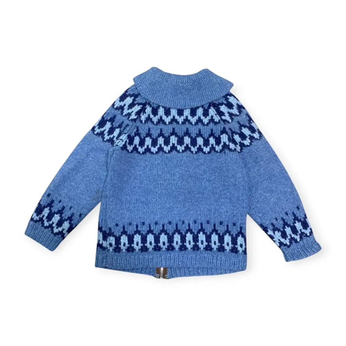 L)니트집업 스카이그린 윈터 코위찬 가디건 울가디건 스웨터 상품이미지2