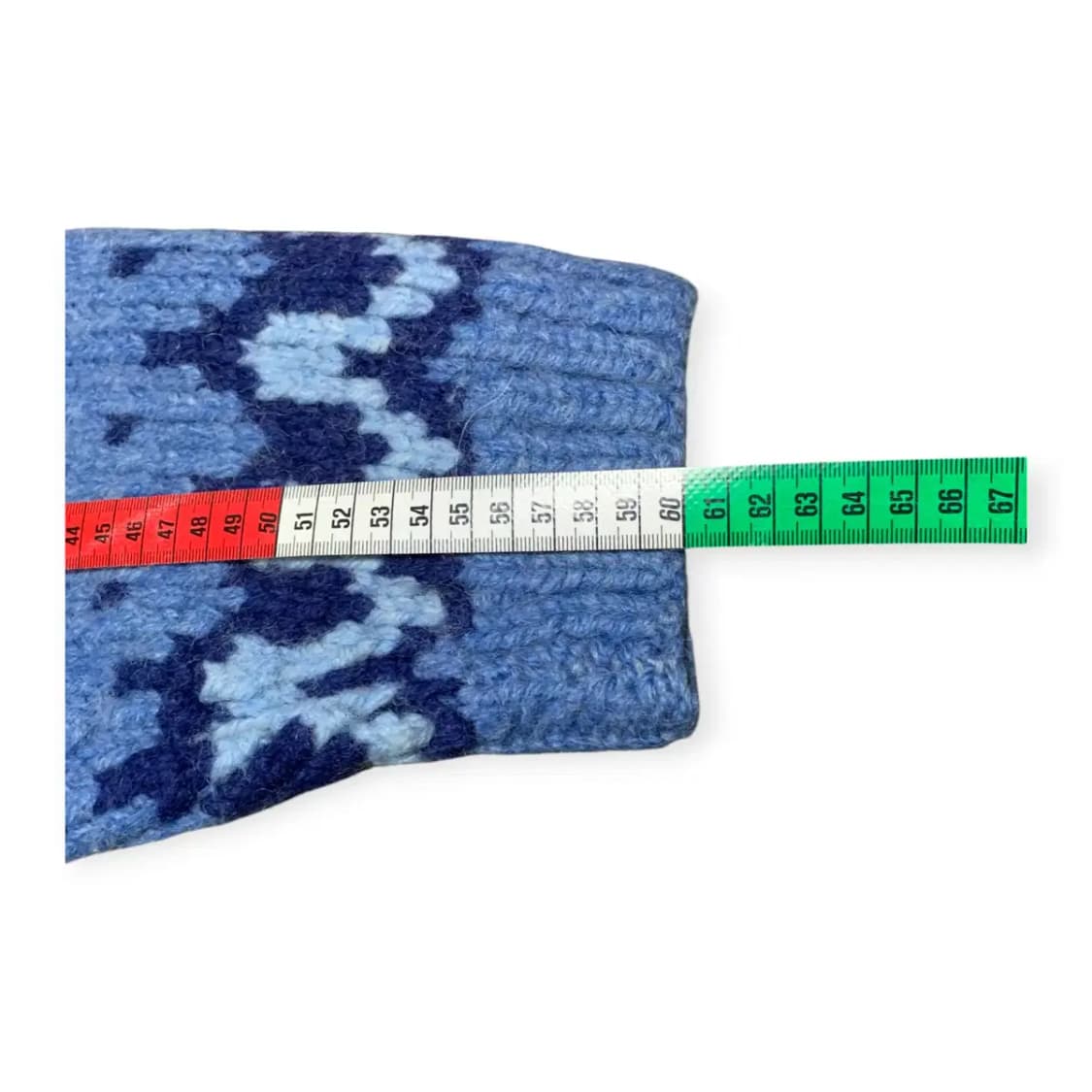 L)니트집업 스카이그린 윈터 코위찬 가디건 울가디건 스웨터 상품이미지5