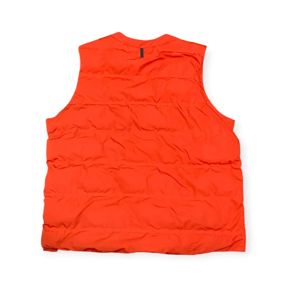 2XL)조던 오렌지 경량 조끼패딩 점프맨 얇은 쪼끼 베스트 주황색 상품이미지2