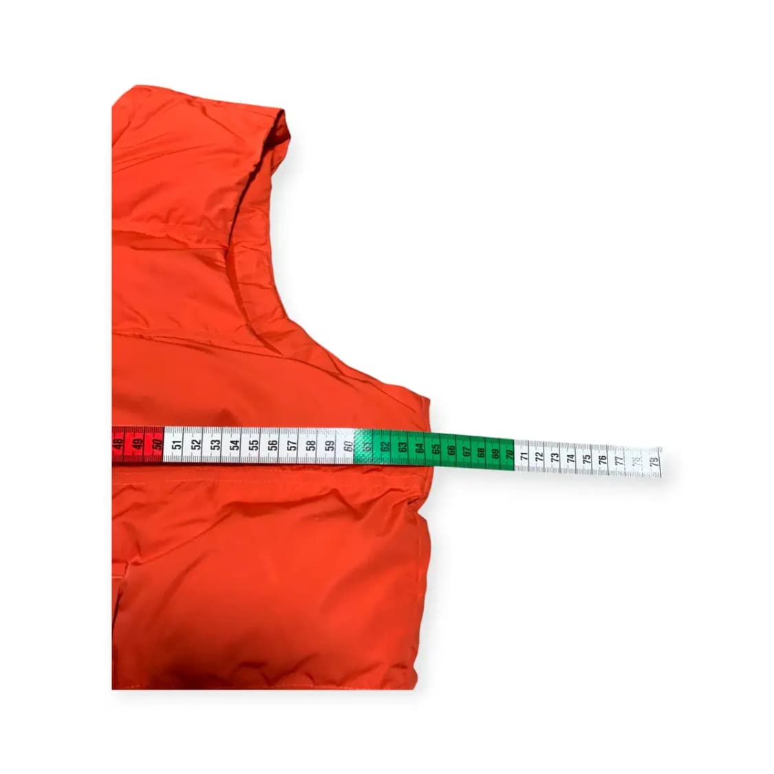 2XL)조던 오렌지 경량 조끼패딩 점프맨 얇은 쪼끼 베스트 주황색 상품이미지9