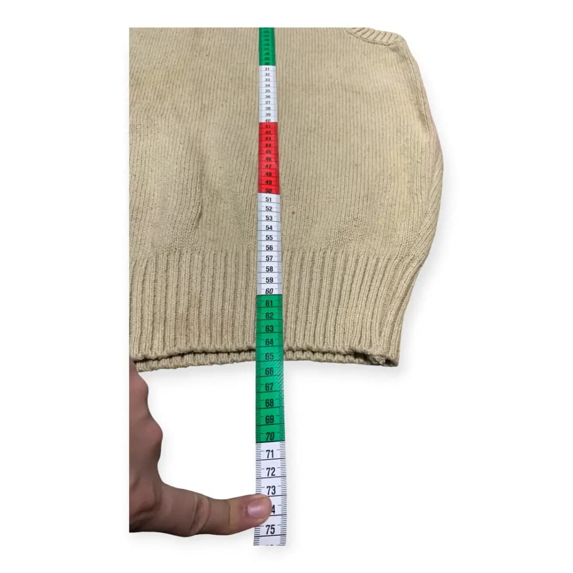 L)폴로랄프로렌 니트조끼 베스트 포니 베이지/아이보리 니트 스웨터 쪼끼 상품이미지7