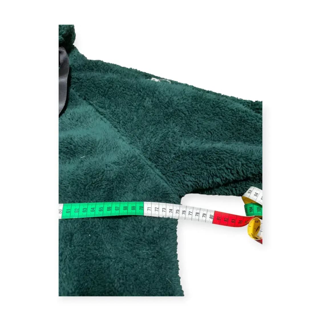 XL)NOIZE 노이즈 다크그린 후리스 집업 자켓 플리스 후디 빅사이즈 상품이미지7