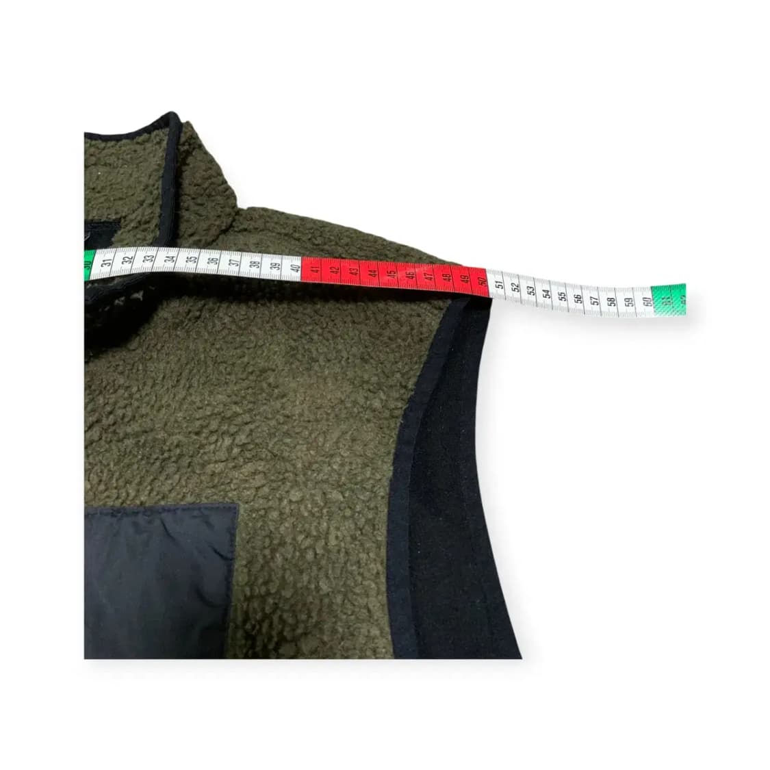 XL)NBA 레이커스 양털 후리스 베스트 집업 조끼 카키 쪼끼 상품이미지7