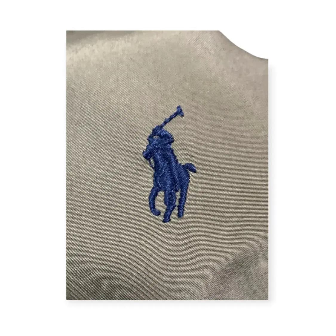 110)폴로 랄프로렌 브라운 카키 봄버 패딩 점퍼 누빔 상품이미지3