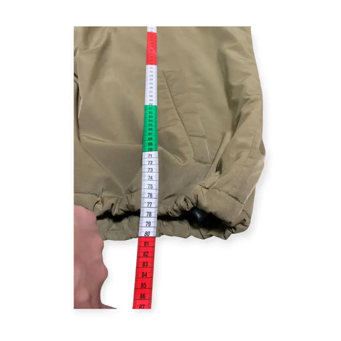 110)폴로 랄프로렌 브라운 카키 봄버 패딩 점퍼 누빔 상품이미지7