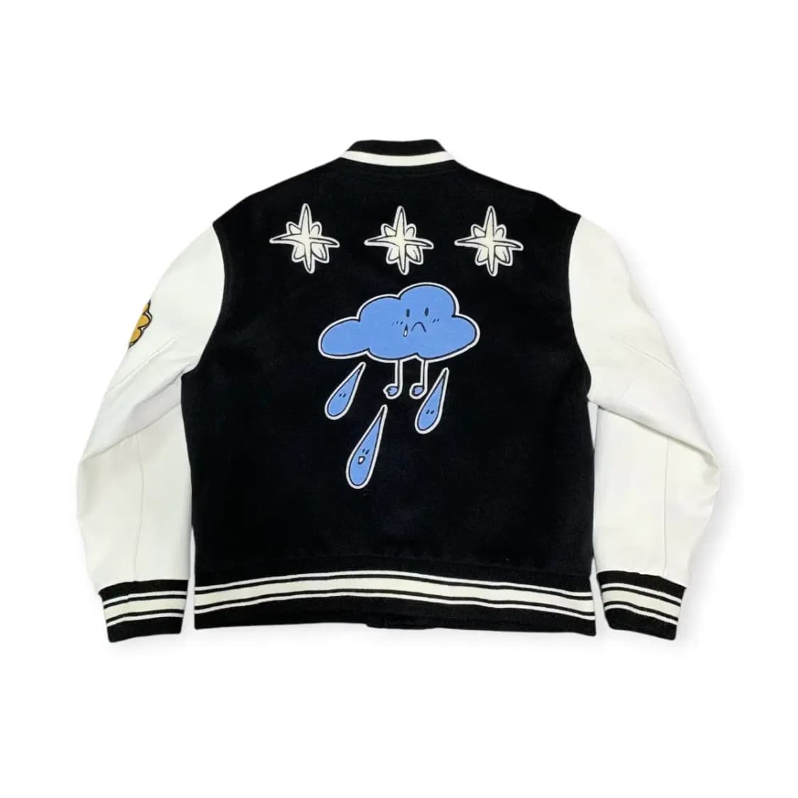 L)DOMINANT 도미넌트 블랙 화이트 스타디움 자켓 야구잠바 바시티 상품이미지2