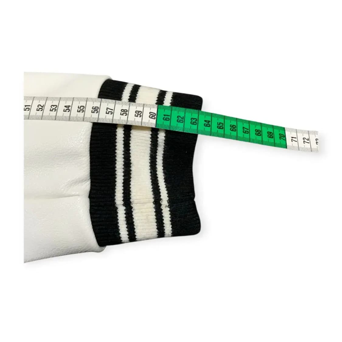 L)DOMINANT 도미넌트 블랙 화이트 스타디움 자켓 야구잠바 바시티 상품이미지6