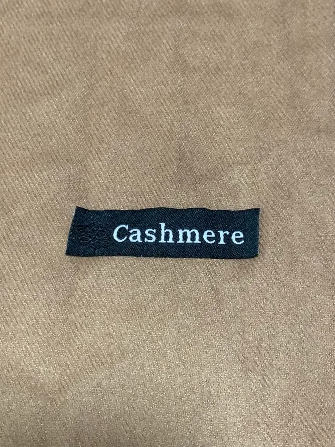 캐시미어 머플러 베이지색 목도리 베이지톤 부들부들재질 상품이미지5