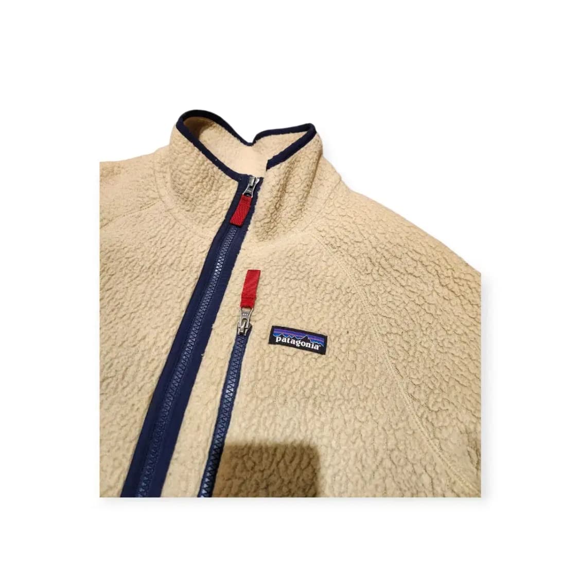 XL)파타고니아 레트로 파일 플리스 자켓 베이지 상품이미지3