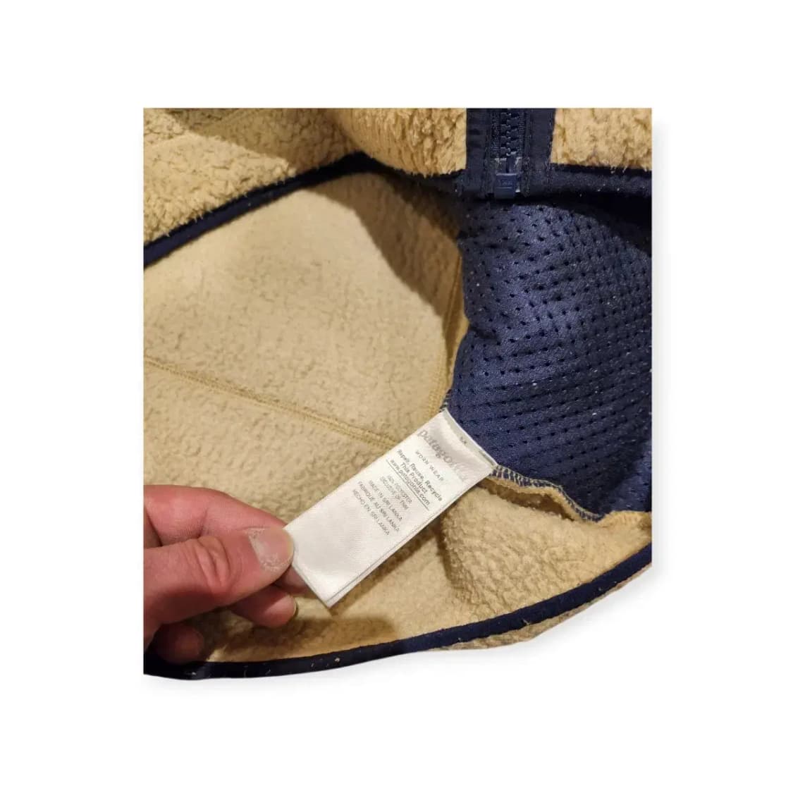 XL)파타고니아 레트로 파일 플리스 자켓 베이지 상품이미지5