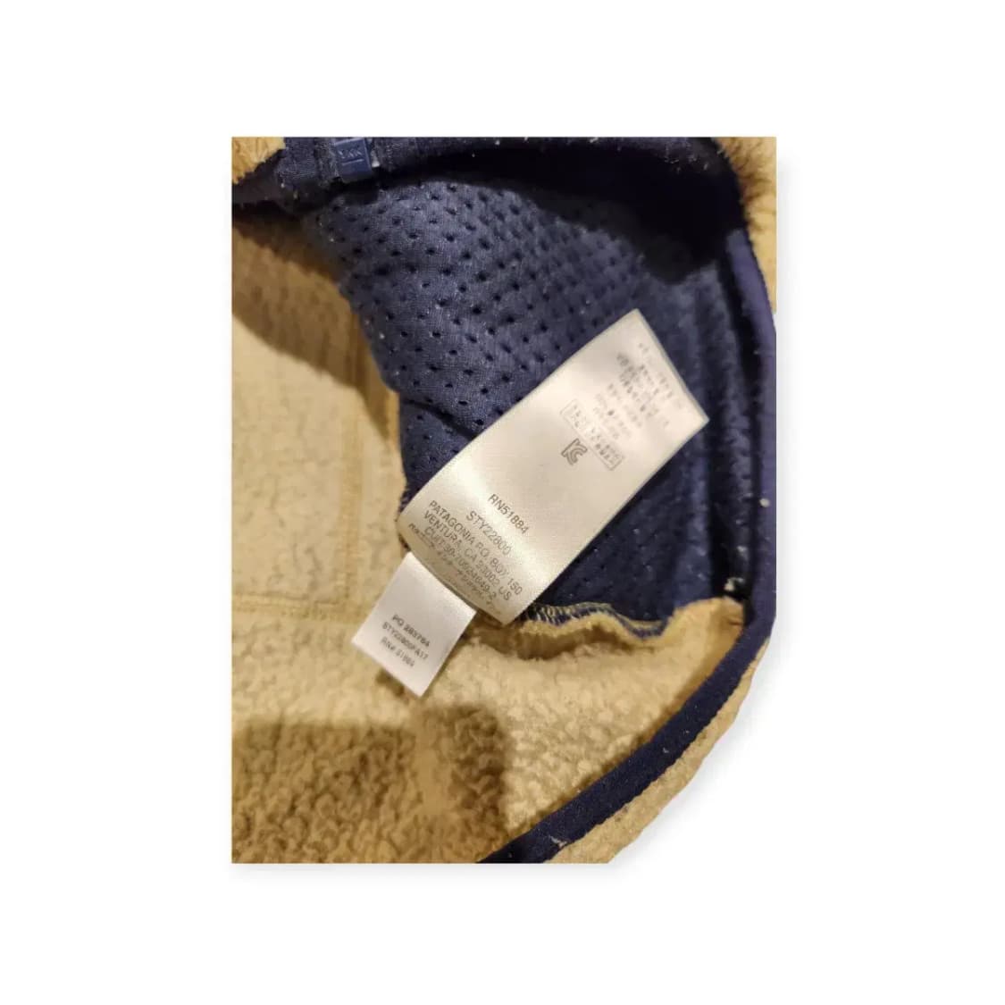 XL)파타고니아 레트로 파일 플리스 자켓 베이지 상품이미지6