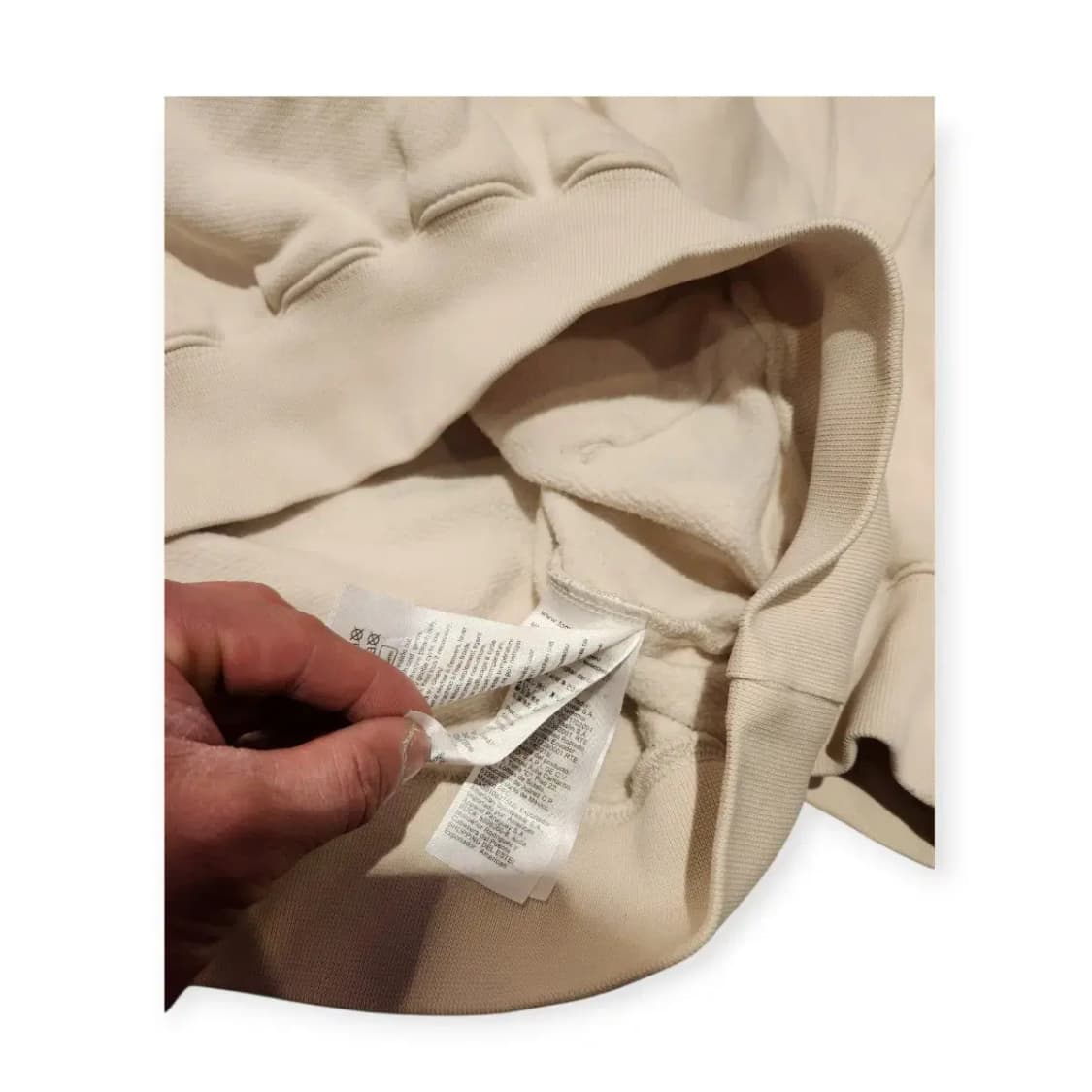 2XL)타미진스 오버핏 카모레터링 베이지 맨투맨 티셔츠 상품이미지7