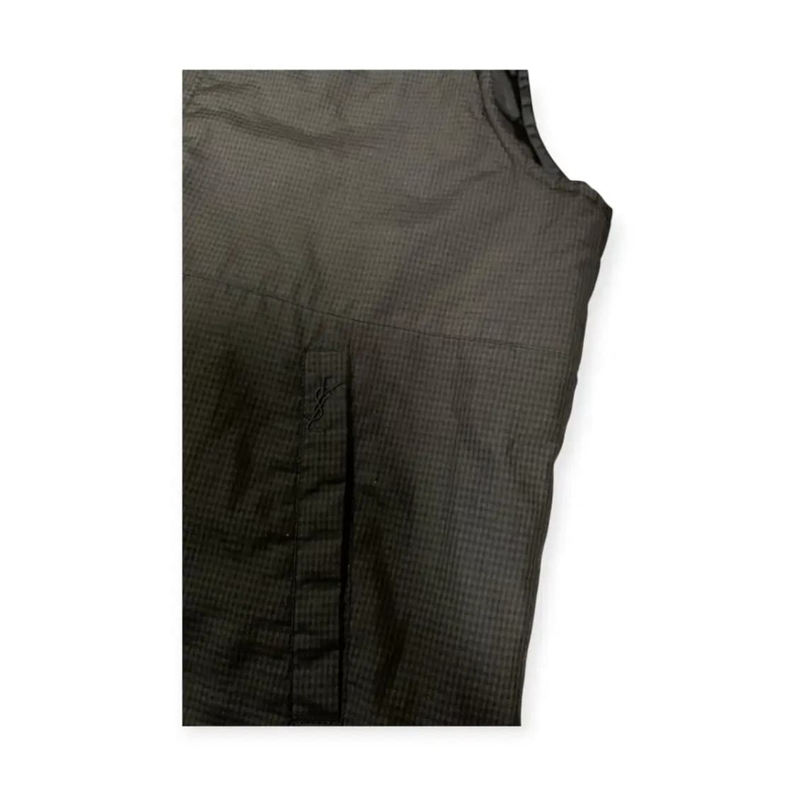 L)YSL 입생로랑 조끼패딩 경량조끼 체크패턴 베스트 자켓 상품이미지5