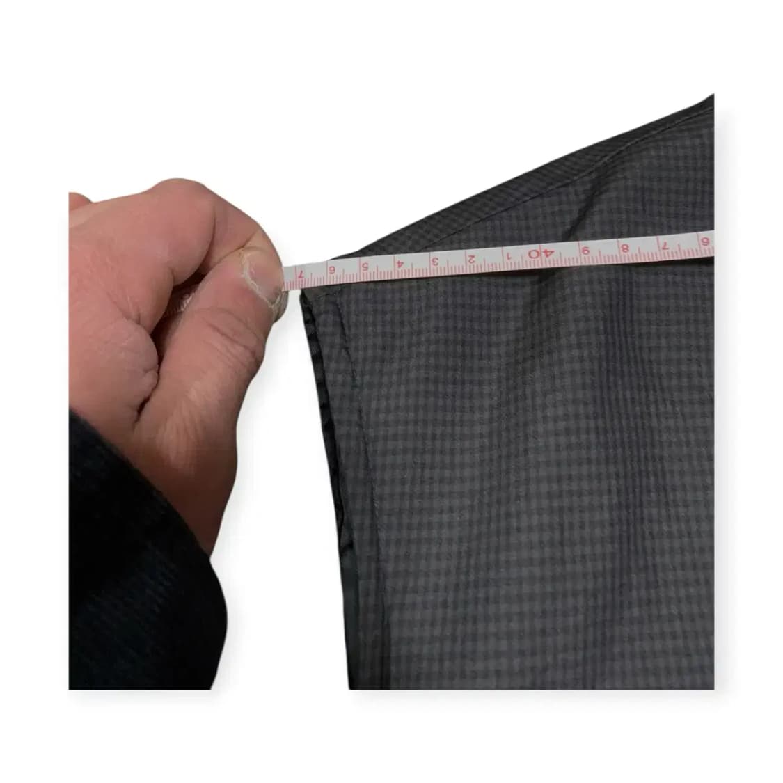 L)YSL 입생로랑 조끼패딩 경량조끼 체크패턴 베스트 자켓 상품이미지6