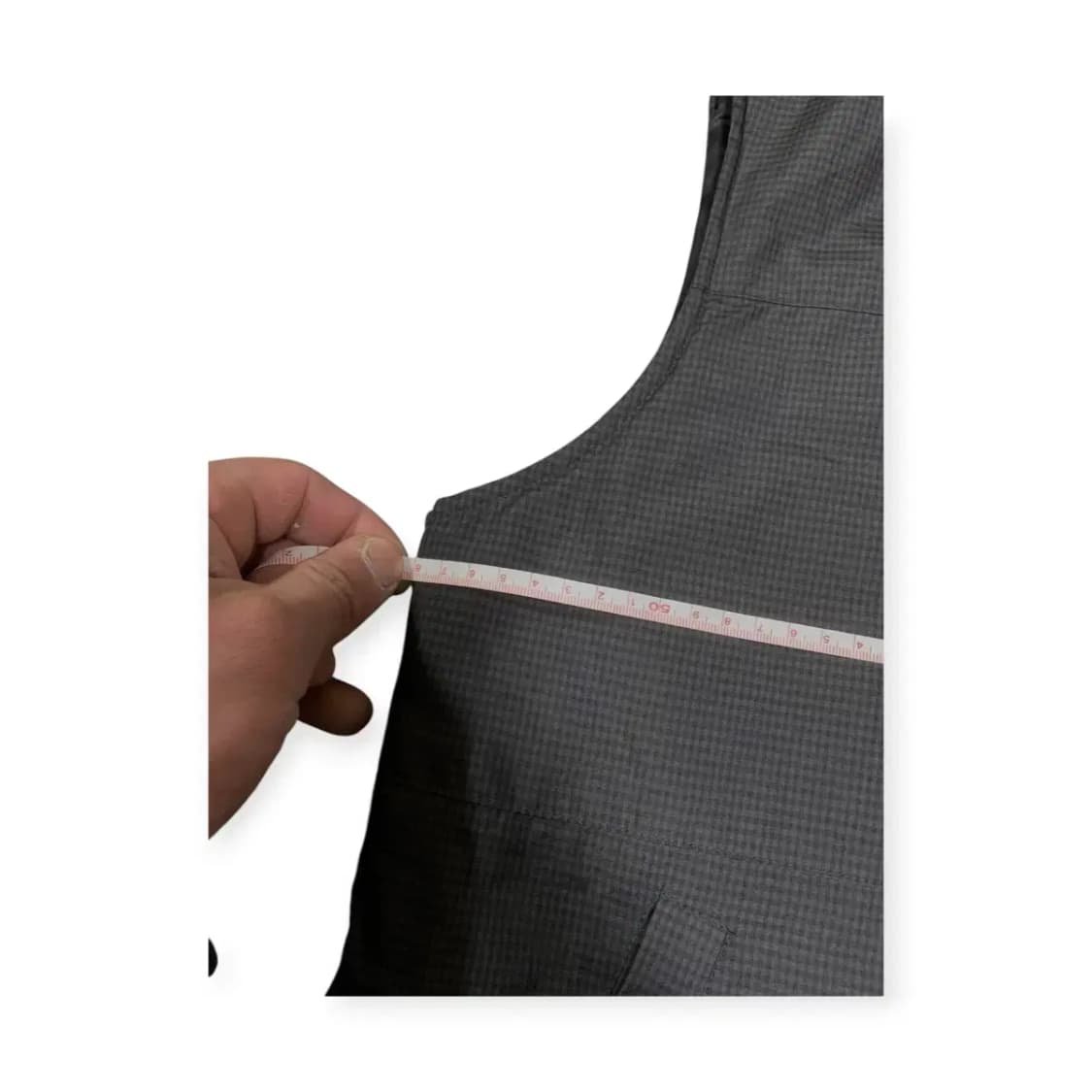 L)YSL 입생로랑 조끼패딩 경량조끼 체크패턴 베스트 자켓 상품이미지7